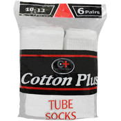 Men's White Tube Socks