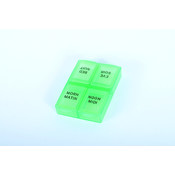 Daily 4-Compartment Pill Organizer
