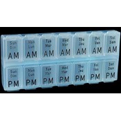 Weekly AM/PM Pill Organizer- Medium