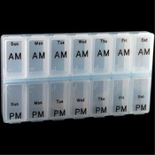 Pill Box Jumbo Weekly AM/PM