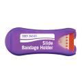 Body Basics Purple Slide Bandage Dispenser-10 Ct