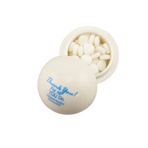 Wholesale Peppermint Flavored Micro Mints Golf Ball Package