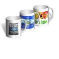 Ceramic Mugs In Full Color Wrap Logo Design