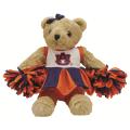 NCAA Cheerleader Bear with Sound-Auburn