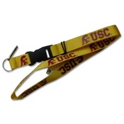 USC Trojans Clip Lanyard Id Holder