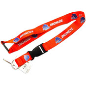 Boise State Broncos Clip Lanyard Keychain