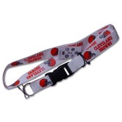 NFL Cleveland Browns Clip Lanyard Holder- Gray