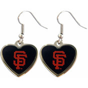 MLB San Francisco Giants Heart Logo Earring Set