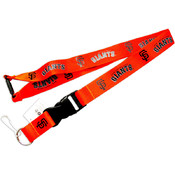 MLB San Francisco Giants Clip Lanyard Keychain