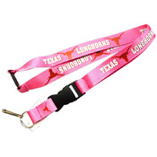 Texas Longhorns Clip Lanyard Keychain