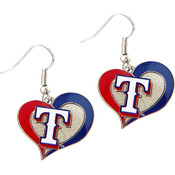 MLB Texas Rangers Logo Earrings