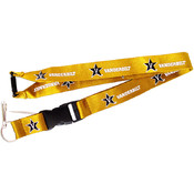 NCAA Vanderbilt Commodores Lanyard Holder- Yellow