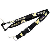 Washington Huskies Clip Lanyard Keychain