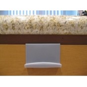 Cupboard Hugger Slide On Handle - Gray 2 pack