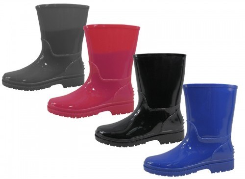 pvc rubber boots