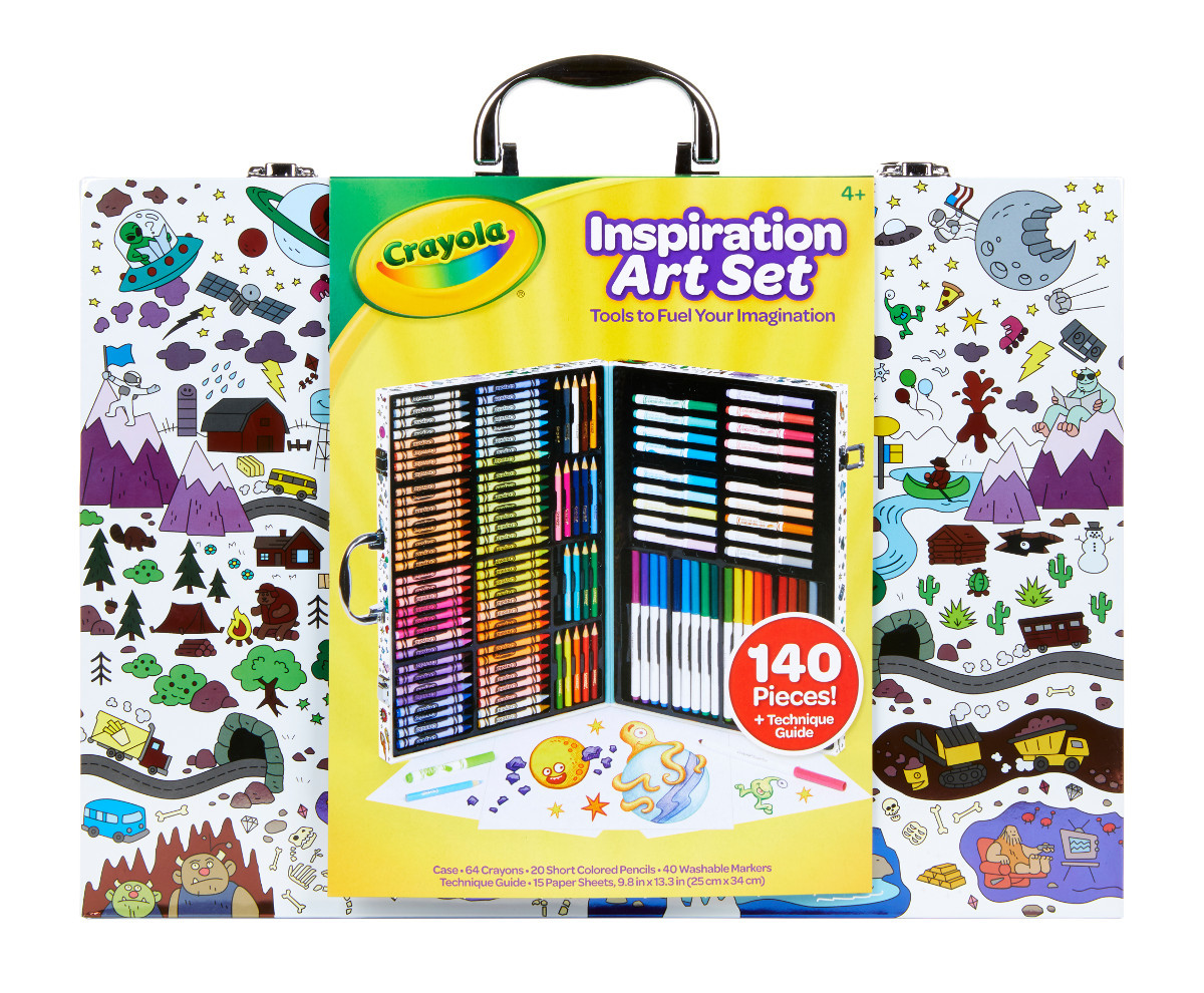 Wholesale Crayola 140 Piece Inspiration Art Set DollarDays