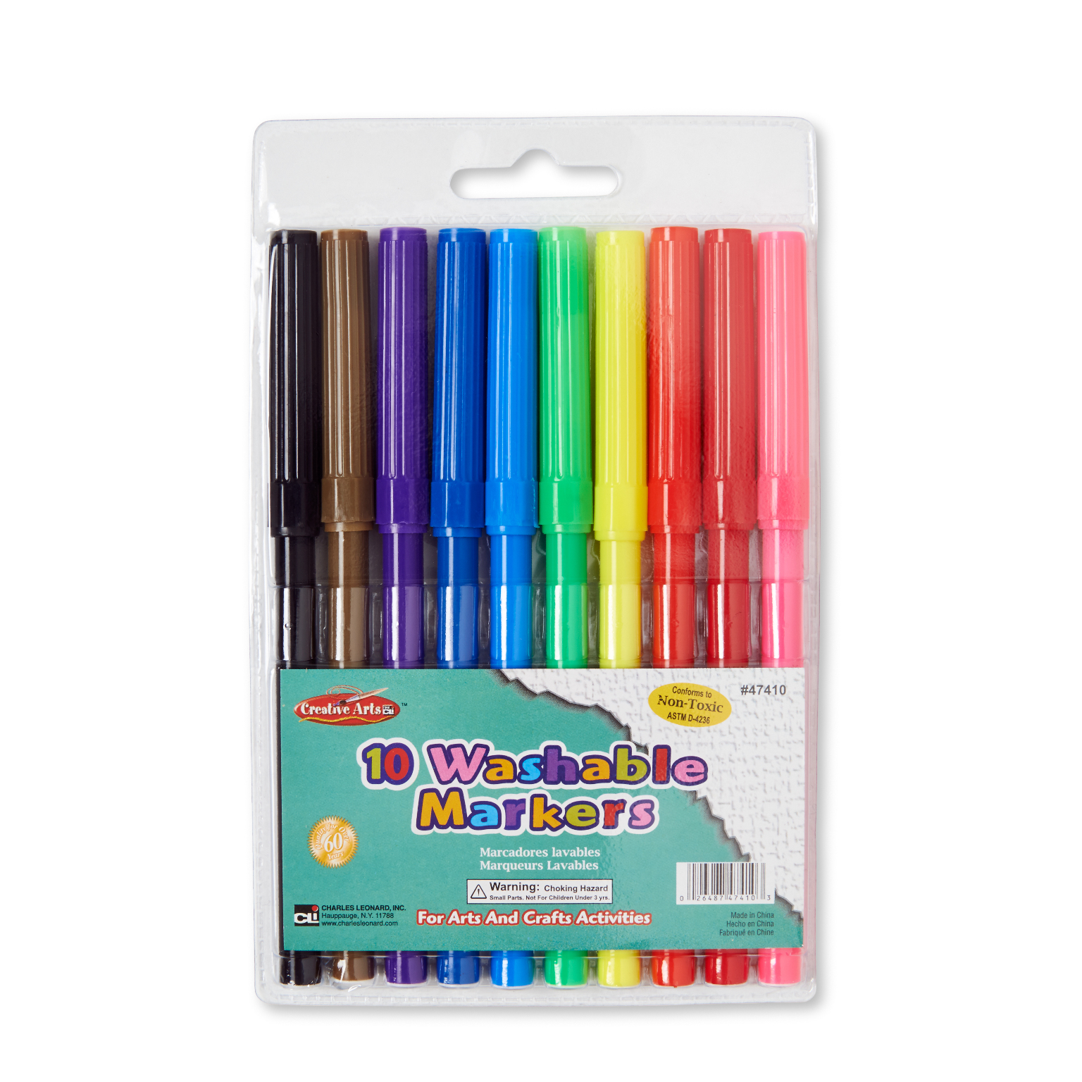 Wholesale Markers Washable, Fine Point Assorted Colors (SKU 2283622