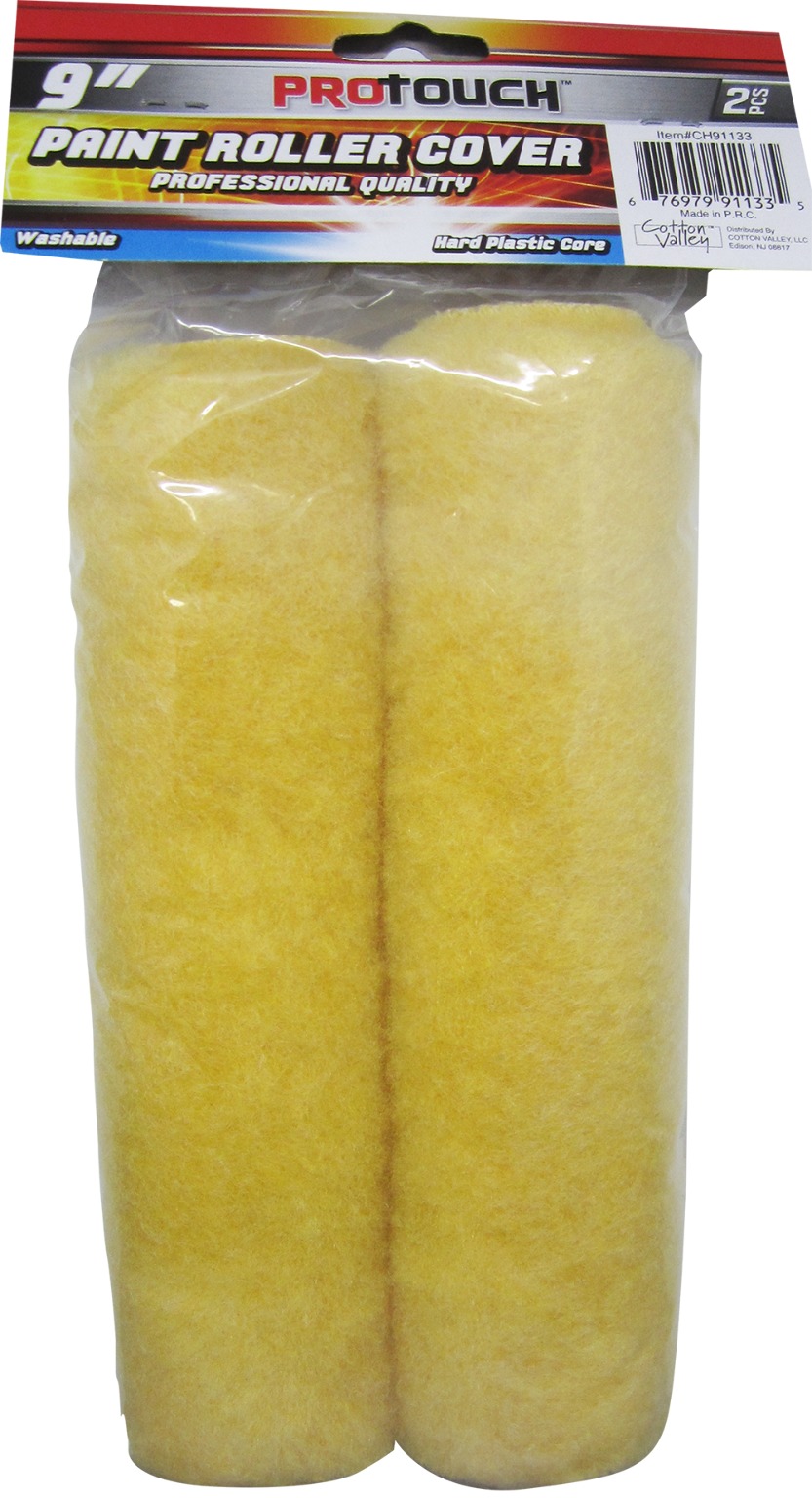 Wholesale 9" Paint Roller Refill Covers 2 Pack, Poly DollarDays