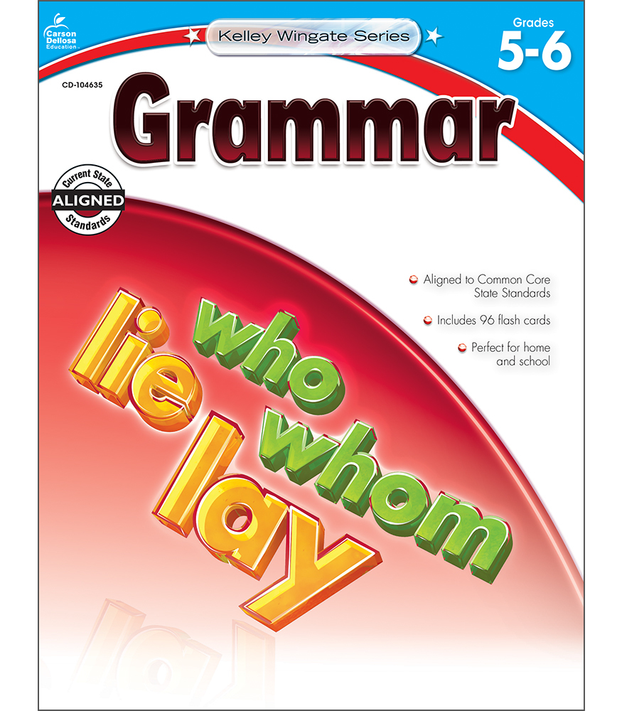Wholesale Grammar Workbook, Grades 5 6 Paperback (SKU 2330159) DollarDays