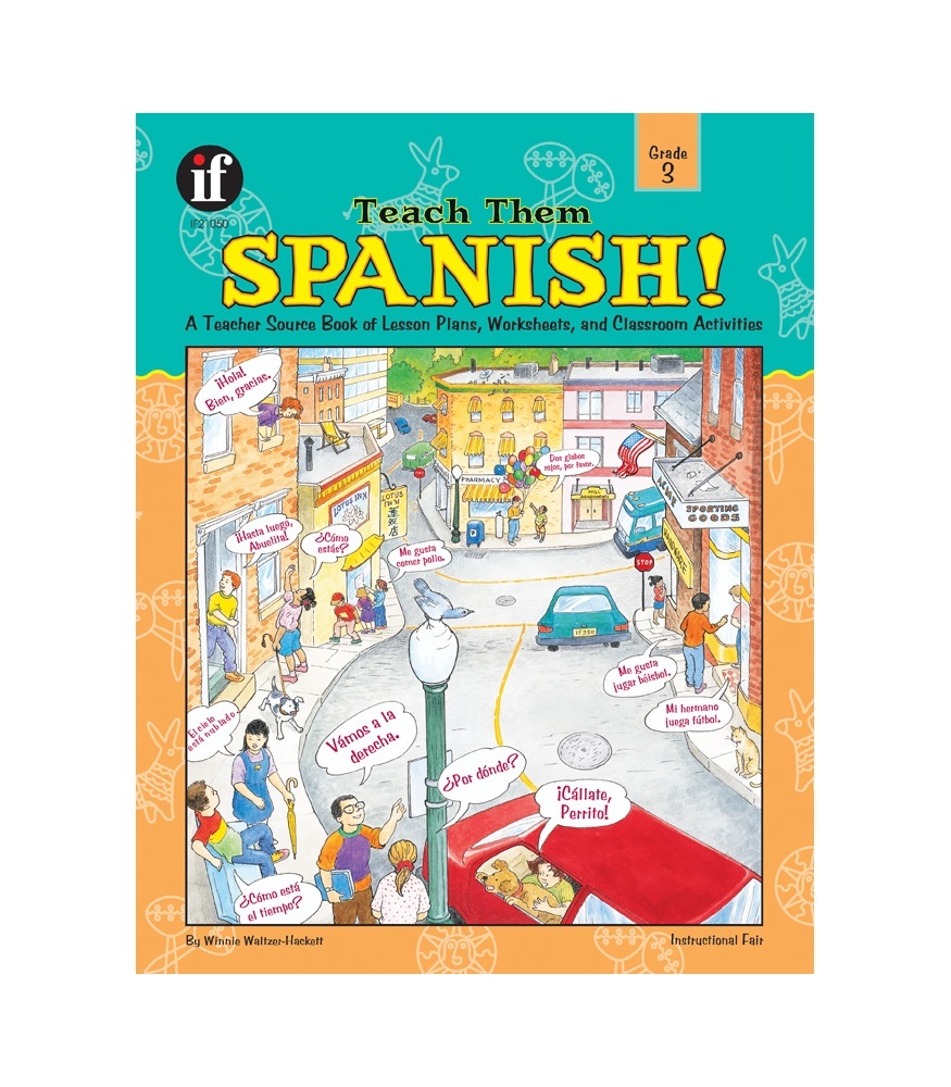 Wholesale Teach Them Spanish! Workbook, Grade 3 (SKU 2330244) DollarDays