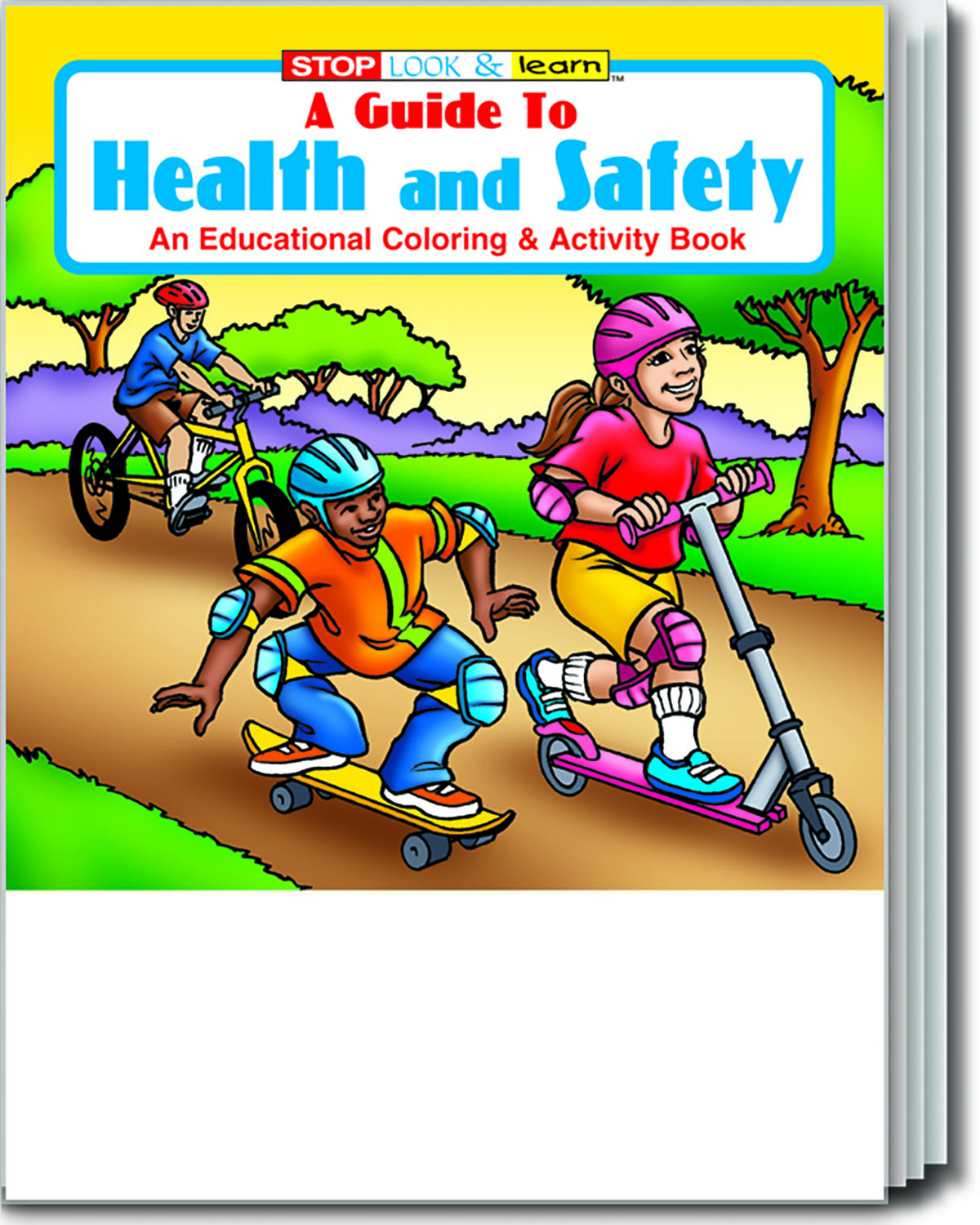 Wholesale Coloring Book - A Guide to Health and Safety (SKU 2345951