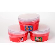 7.25" Christmas Container- 4 Pack