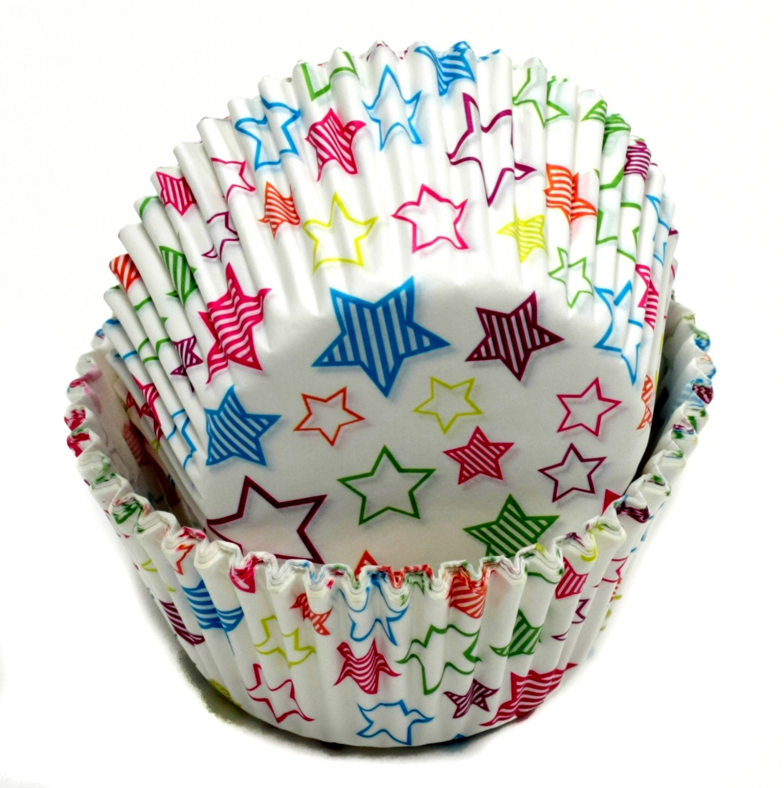 Wholesale Stars Baking Cups - 50 Count(72x.43)