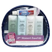 Rusk Professional Hair Care Travel 8 pc Bag