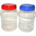 Large Round Plastic Jar