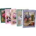 Giftbags.  6 Assorted Flower Designs