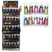 180 Pc Metallic Nail Polish Hot New Styl Free Counter Top Display Rack