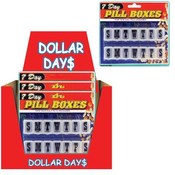2 Pc 7 Day 2 Week Pill Boxes