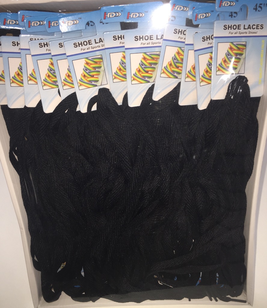 multicam black shoelaces
