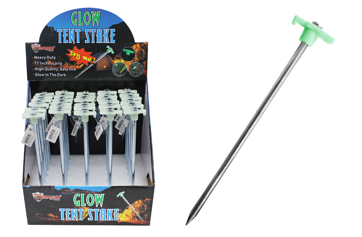 Wholesale Glow In the Dark Tent Stake(30x.12)
