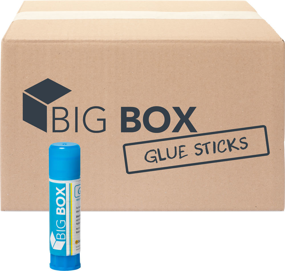 Wholesale Big Box of Glue Sticks 100/case DollarDays