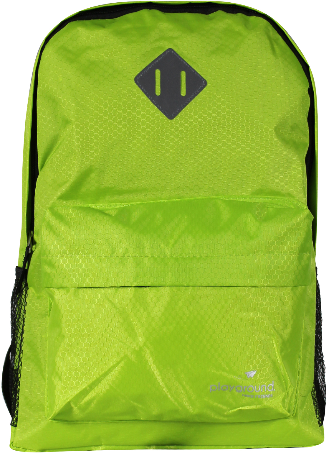 Wholesale 15.75" Classic Backpacks Neon Green