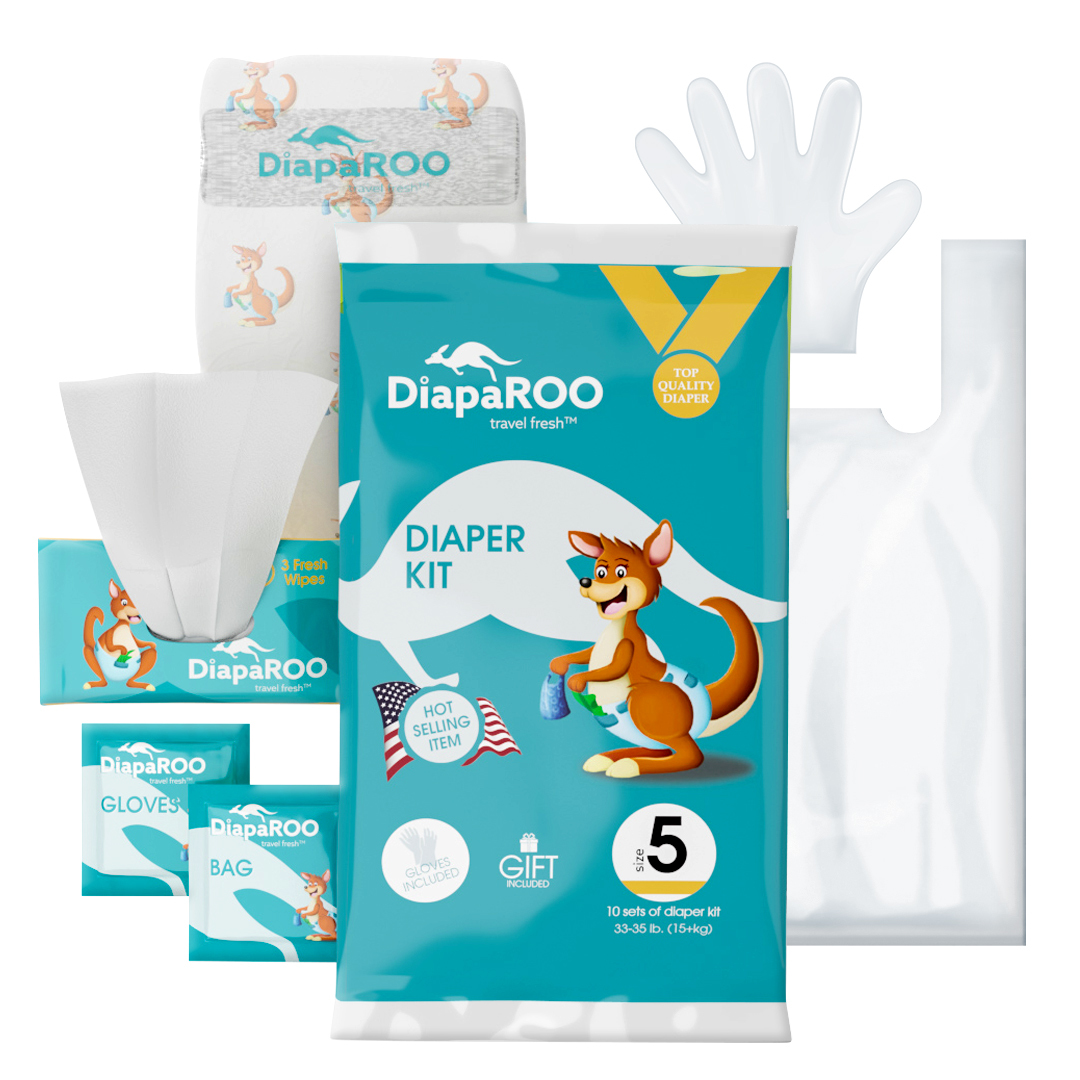 Wholesale Baby Travel/Emergency Diaper Changing Kit Size 1