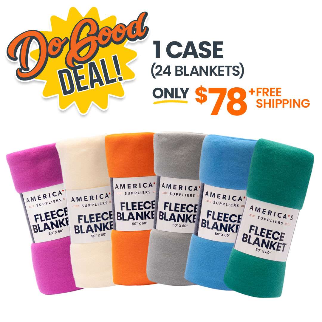 Wholesale Fleece Blankets 50" x 60" Buy Blankets in Bulk