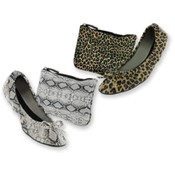 Animal Print Sidekicks Foldable Flat Shoes