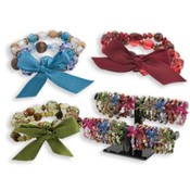 Bohemian - 2 Piece Beaded Stretch Bracelet