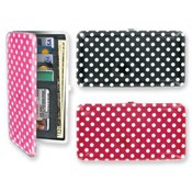 Metropolitan Dotz Deluxe Vinyl Flat Wallet
