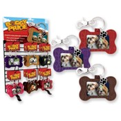 Doggy Pride Dog Bone Keychain