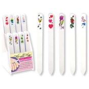 "File with Flair" Durable Glass Nail File