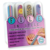 File in Style Nail File in Carrying Case