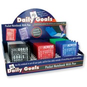 Goals Notebook with Pen