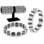Hematite Pearl Stretch Bracelet Lead Safe(Pack of 72)