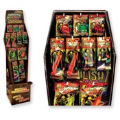 Ghoulish Glow 124 Pcs Coffin Halloween Display