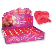 Jumbo Jewel Flashing Heart Ring