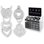 Hearts Devotions Crystal Necklace Lead Safe