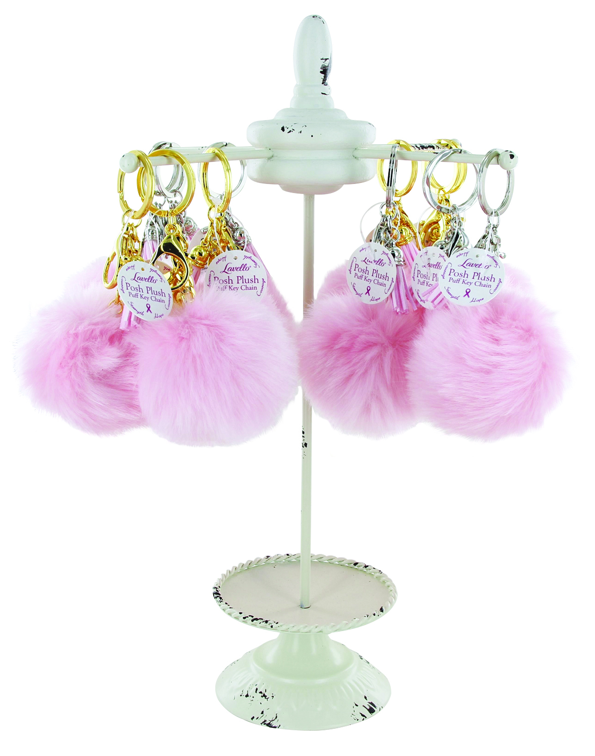 Wholesale BCA Pom Pom Tassel Keychain DollarDays